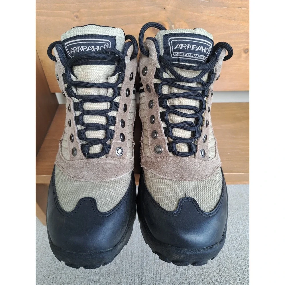Arapaho Performance Men's Hiking Boots Tan/Brown  Leather/Mesh Blitz 2002 8.5